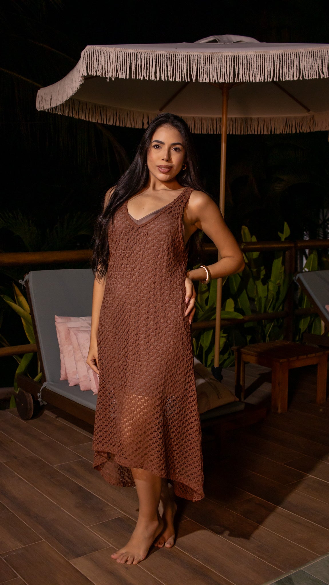 Saída Mirage Trabalhada em Renda