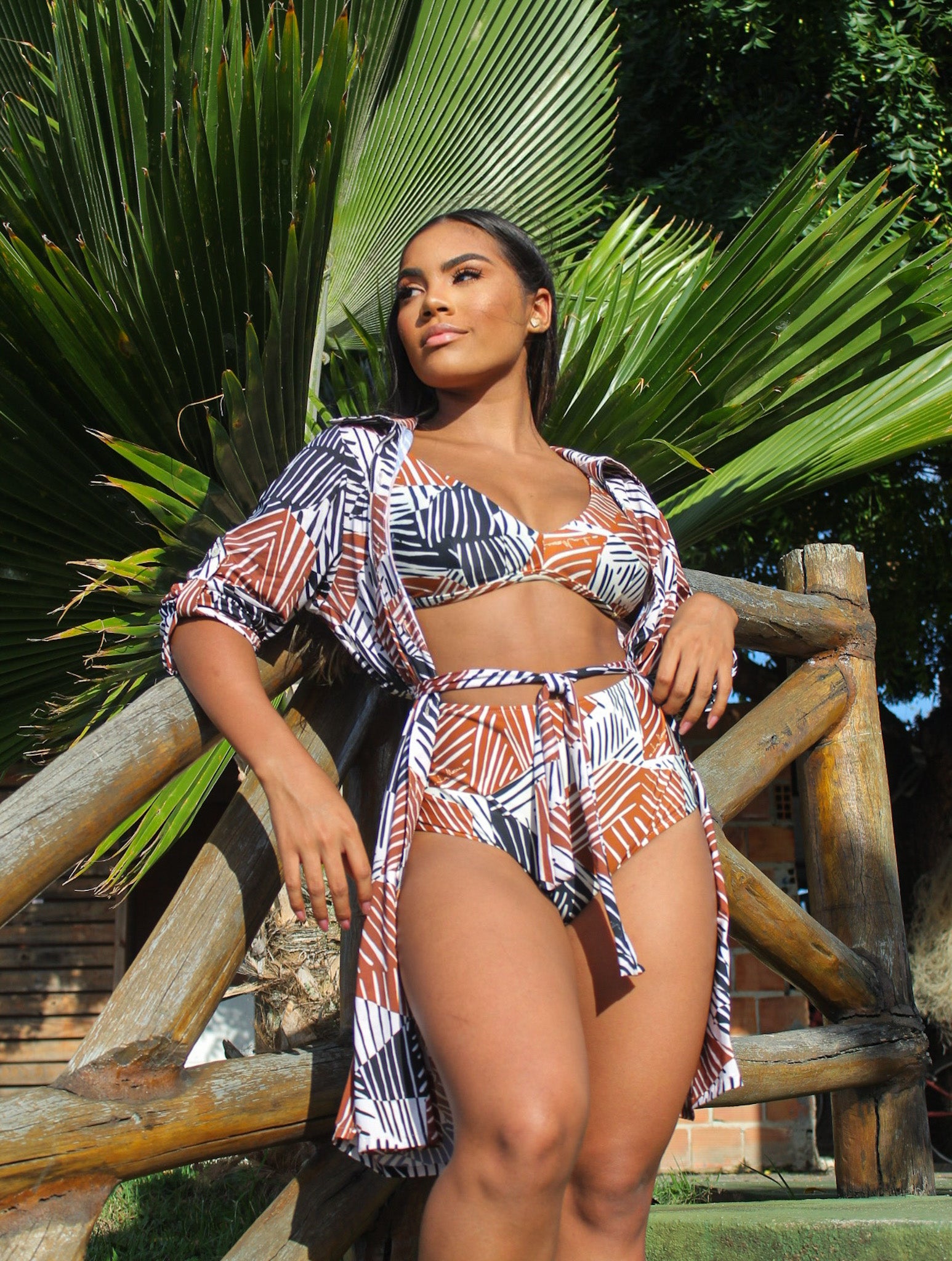 Saída de Praia Chemise UV